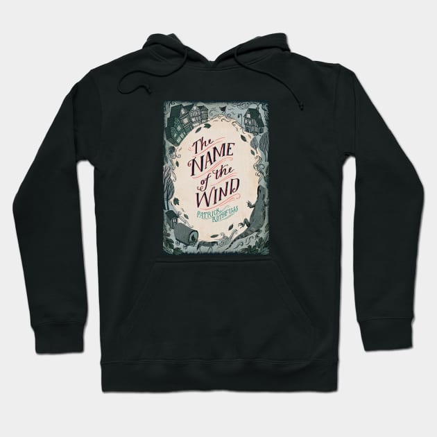 Name Of The Wind Novel Hoodie by chaxue